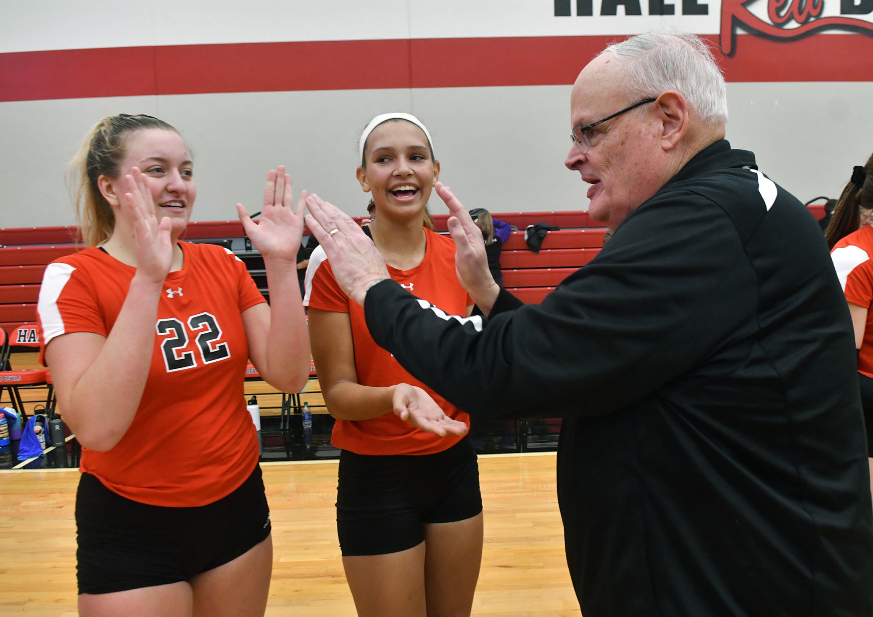 Orion vs El Paso Sectional volleyball tournament